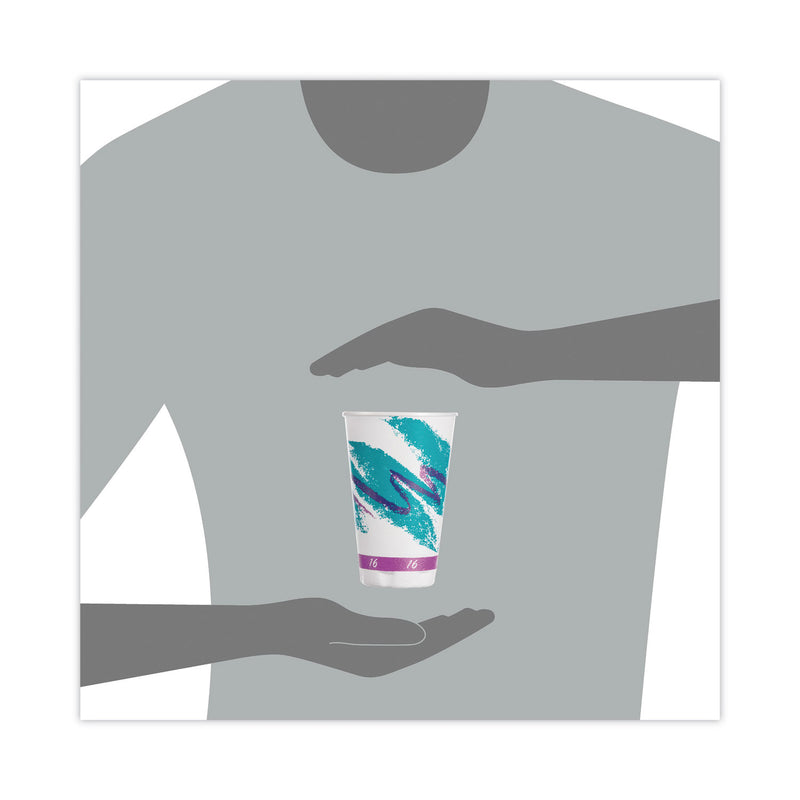 Dart Jazz Trophy Plus Dual Temperature Insulated Cups, 16 oz, 750/Carton