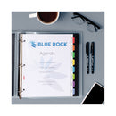 Avery Clear Easy View Plastic Dividers with Multicolored Tabs and Sheet Protector, 8-Tab, 11 x 8.5, Clear, 1 Set