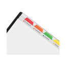 Avery Clear Easy View Plastic Dividers with Multicolored Tabs and Sheet Protector, 8-Tab, 11 x 8.5, Clear, 1 Set