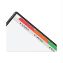 Avery Clear Easy View Plastic Dividers with Multicolored Tabs and Sheet Protector, 5-Tab, 11 x 8.5, Clear, 1 Set