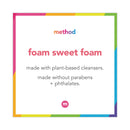 Method Foaming Hand Wash, Coconut Waters, 10 oz Pump Bottle, 6/Carton