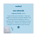 Method Gel Hand Wash, Sea Minerals, 12 oz Pump Bottle