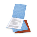 ACCO PRESSTEX Report Cover with Tyvek Reinforced Hinge, Top Bound, Two-Piece Prong Fastener, 2" Capacity, 8.5 x 14, Light Blue