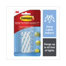 Command Clear Hooks and Strips, Plastic, Decorating Clips, 20 Clips and 24 Strips/Pack
