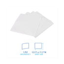 Boardwalk Office Packs Lunch Napkins, 1-Ply, 12 x 12, White, 2,400/Carton