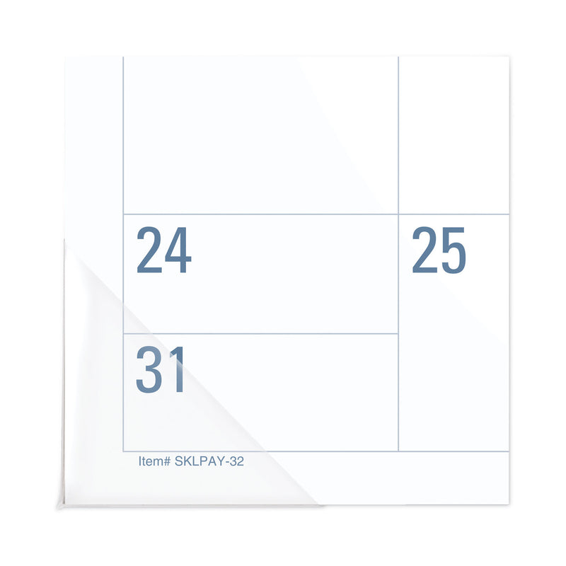 AT-A-GLANCE Academic Large Print Desk Pad, 21.75 x 17, White/Blue Sheets, 12 Month (July to June): 2022 to 2023
