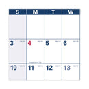 AT-A-GLANCE Academic Erasable Reversible Extra Large Wall Calendar, 48 x 32, White/Blue/Red, 12 Month (July to June): 2022 to 2023