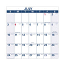 AT-A-GLANCE Academic Erasable Reversible Extra Large Wall Calendar, 48 x 32, White/Blue/Red, 12 Month (July to June): 2022 to 2023
