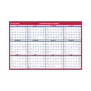 AT-A-GLANCE Academic Erasable Reversible Extra Large Wall Calendar, 48 x 32, White/Blue/Red, 12 Month (July to June): 2022 to 2023