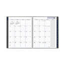 AT-A-GLANCE DayMinder Academic Monthly Desktop Planner, Twin-Wire Binding, 11 x 8.5, Charcoal Cover, 12-Month (July to June): 2022-2023
