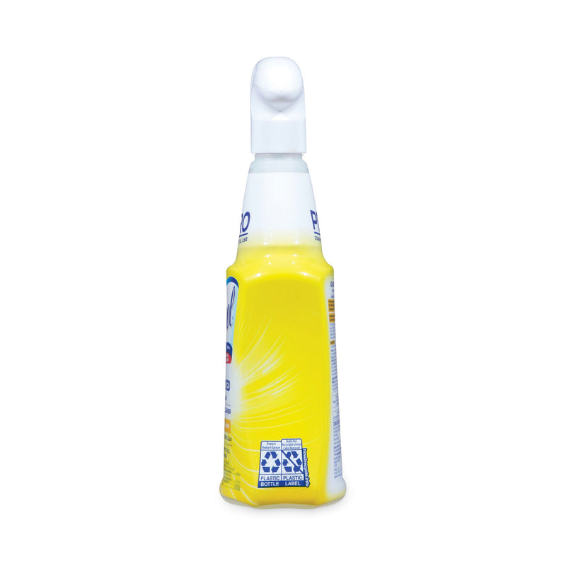 Professional LYSOL Advanced Deep Clean All Purpose Cleaner, Lemon Breeze, 32 oz Trigger Spray Bottle, 12/Carton