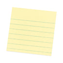 Post-it Pads in Canary Yellow, Cabinet Pack, Note Ruled, 4" x 4", 90 Sheets/Pad, 12 Pads/Pack