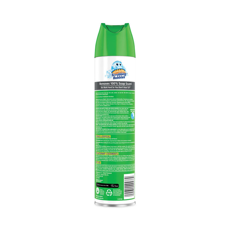 Scrubbing Bubbles Disinfectant Restroom Cleaner II, Rain Shower Scent, 25 oz Aerosol Spray
