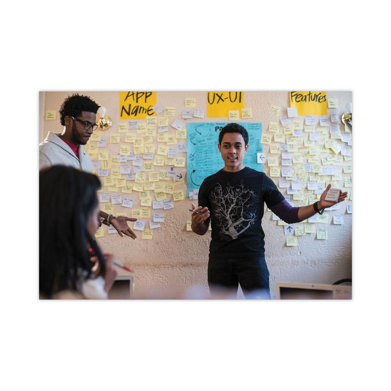 Post-it Pop-up 3 x 3 Note Refill, Cabinet Pack, 3" x 3", Canary Yellow, 90 Sheets/Pad, 18 Pads/Pack