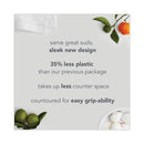 Method Dish Soap Pump, Hour-Glass Bottle Shape, Pink Grapefruit Scent, 18 oz Pump Bottle, 6/Carton