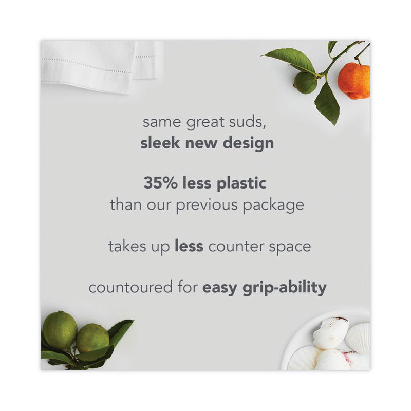 Method Dish Soap Pump, Hour-Glass Bottle Shape, Lime and Sea Salt Scent, 18 oz Pump Bottle, 6/Carton