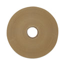 General Supply Gummed Kraft Sealing Tape, 3" Core, 2" x 600 ft, Brown, 12/Carton
