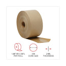 General Supply Glass-Fiber Reinforced Gummed Kraft Sealing Tape, 3" Core, 3" x 375 ft, Brown, 8/Carton