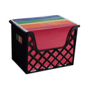 Universal Recycled Extra Capacity Desktop File Holder, Letter Size, 8.5" Long, Black