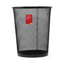 Universal Mesh Wastebasket, 18 qt, Black