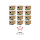Universal Professional-Grade Heavy-Duty Storage Boxes, Letter/Legal Files, Kraft/Green, 12/Carton