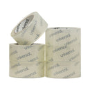 Universal Heavy-Duty Acrylic Box Sealing Tape, 3" Core, 1.88" x 54.6 yds, Clear, 6/Pack