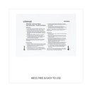 Universal Shredder Lubricant Sheets, 5.5 x 2.8, 24 Sheets/Pack