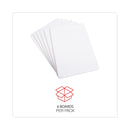 Universal Lap/Learning Dry-Erase Board, 11 3/4" x 8 3/4", White, 6/Pack