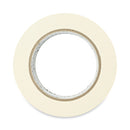 Universal General-Purpose Masking Tape, 3" Core, 24 mm x 54.8 m, Beige, 36/Carton