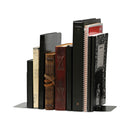 Universal Economy Bookends, Nonskid, 4.75 x 5.25 x 5, Heavy Gauge Steel, Black, 1 Pair
