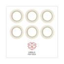 Universal General-Purpose Box Sealing Tape, 3" Core, 1.88" x 110 yds, Clear, 6/Pack