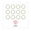 Universal Deluxe General-Purpose Acrylic Box Sealing Tape, 3" Core, 1.88" x 110 yds, Clear, 12/Pack