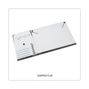 Universal Deluxe Quick Set-up String-and-Button Boxes, Letter Files, White, 12/Carton