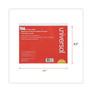 Universal Wall Mount Sign Holder, 11 x 8.5, Horizontal, Clear, 2/Pack