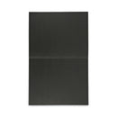 Universal Certificate/Document Cover, 8.5 x 11; 8 x 10; A4, Black, 6/Pack