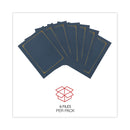 Universal Certificate/Document Cover, 8.5 x 11; 8 x 10; A4, Navy, 6/Pack