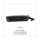 Universal Deluxe Desktop Laminator, Two Rollers, 9" Max Document Width, 5 mil Max Document Thickness