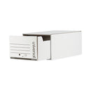 Universal Heavy-Duty Storage Drawers, Legal Files, 17.25" x 25.5" x 11.5", White, 6/Carton