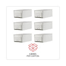 Universal Heavy-Duty Storage Drawers, Legal Files, 17.25" x 25.5" x 11.5", White, 6/Carton