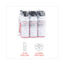 Innovera Compressed Air Duster Cleaner, 10 oz Can, 6/Pack