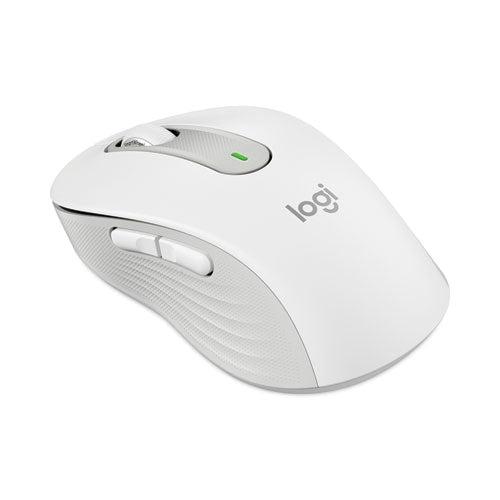 Logitech Signature M650 for Business Wireless Mouse, Medium, 2.4 GHz Frequency, 33 ft Wireless Range, Right Hand Use, Off White