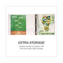 Samsill Earth's Choice Biobased Round Ring View Binder, 3 Rings, 2" Capacity, 11 x 8.5, White