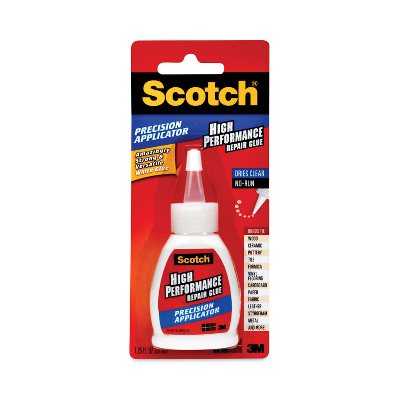 Scotch Maximum Strength All-Purpose High-Performance Repair Glue, 1.25 oz, Dries Clear