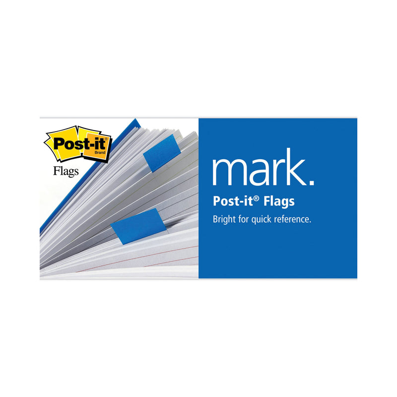 Post-it Highlighting Page Flags, 4 Bright Colors, 0.5 x 1.75, 35/Color, 4 Dispensers/Pack