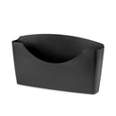 Fellowes Plastic Partition Additions File Pocket, Letter Size, 14" x 2.5" x 7.75", Dark Graphite