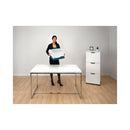 Bankers Box DATA-PAK Storage Boxes, Letter Files, 13.75" x 17.75" x 13", White/Blue, 12/Carton