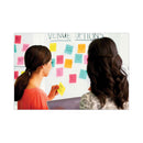 Post-it Self-Stick Wall Pad, Unruled, 20 x 23, White, 20 Sheets/Pad, 2 Pads/Pack, 2 Packs/Carton