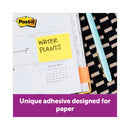 Post-it Original Recycled Note Pads, 1.5" x 2", Canary Yellow, 100 Sheets/Pad, 12 Pads/Pack