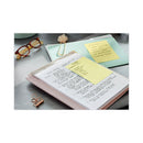Post-it Original Recycled Note Pads, Note Ruled, 4" x 6", Canary Yellow, 100 Sheets/Pad, 12 Pads/Pack
