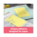 Post-it Original Pads in Canary Yellow, Note Ruled, 4" x 6", 100 Sheets/Pad, 12 Pads/Pack